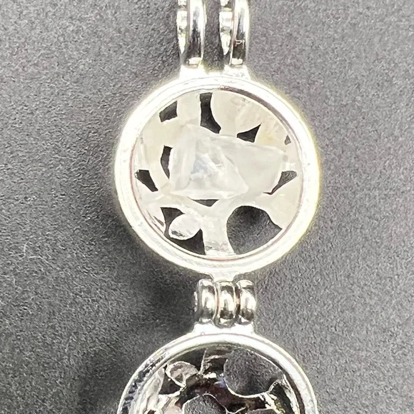 Tree of Life Phenakite /Phenacite locket - Picture 9 of 14